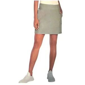 Orvis Women's Gray Poly/Spandex Skort Athletic Skirt